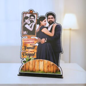 Together Forever Wooden Theme Cutout